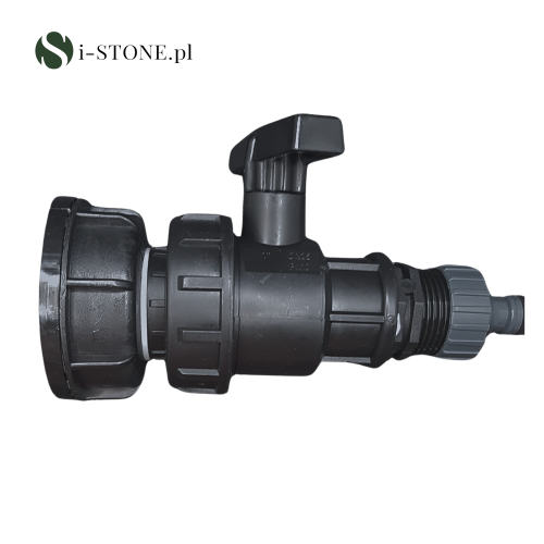 Zawór IBC | z szybkozłączką na wąż ogrodowy